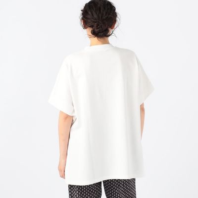 コットン　ワイドプルオーバー