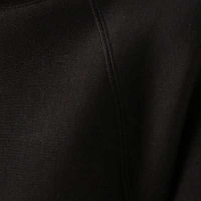 コットンジャージー　フーデッドプルオーバー