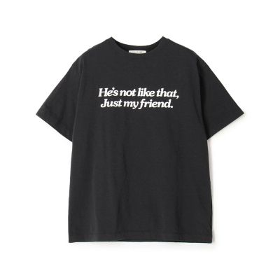 ◆VETEMENTS◆ コットンジャージー プリントTシャツ 関税送料込【VETEMENTS】プリントコットンジャージーTシャツ