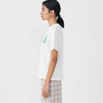 コットンロゴプリント　Ｔシャツ