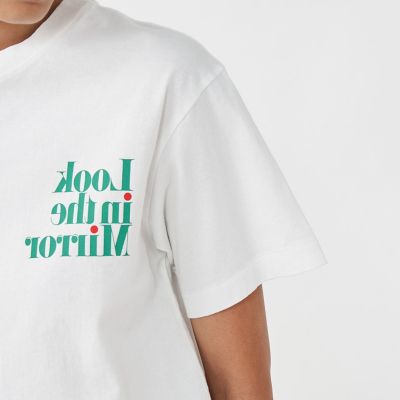 コットンロゴプリント　Ｔシャツ