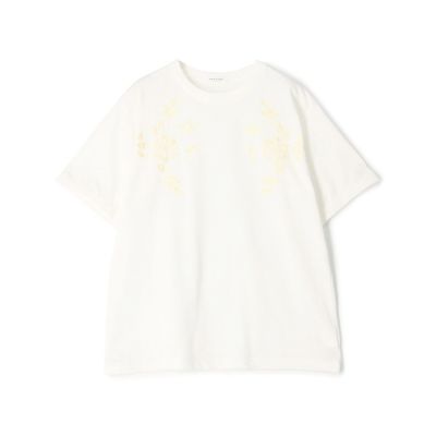 ＜maison TOMORROWLAND＞ボタニカルエンブロイダリー　Ｔシャツ