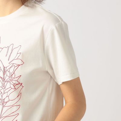 ボタニカルエンブロイダリー　Ｔシャツ