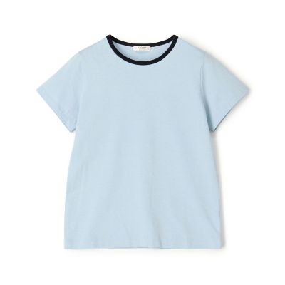 品多く WEB限定】コットンジャージー トリムTシャツ | maison トップス