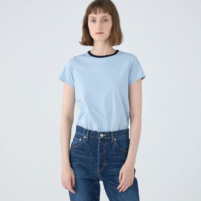 【ZEGNA】マストアイテム★コットンジャージーTシャツ 黒 コットン Vネック Tシャツ SS25 22493624 | Zegna JP