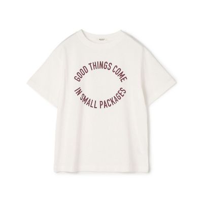 コットンロゴプリント Tシャツ | maison TOMORROWLAND/メゾン