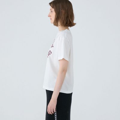 プリント コットン Tシャツ 240408-c-01m-0b.jpg