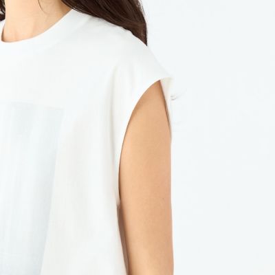 フォトプリント　ノースリーブＴシャツ
