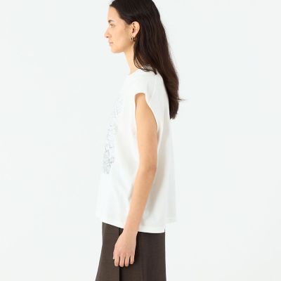 TOMORROWLAND(トゥモローランド) フォトプリントTシャツ　【美品】 フォトプリント ノースリーブTシャツ | maison TOMORROWLAND