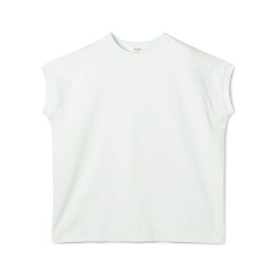 【送料無料】maison TOMORROWLAND/メゾン トゥモローランド ジャージーステッチ キャップスリーブプルオーバー 61ライトブルー トップス【三越伊勢丹/公式】