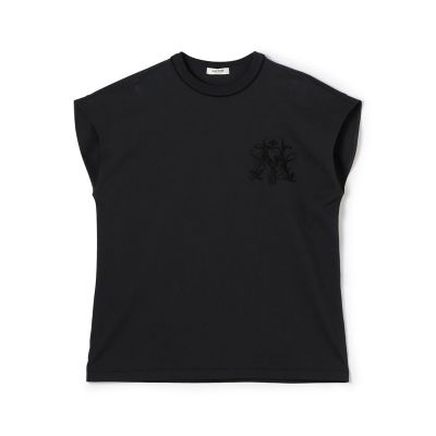 ＜maison TOMORROWLAND＞コットンジャージー　エンブレムＴシャツ