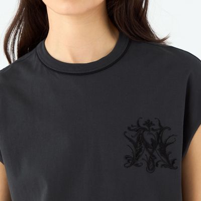 コットンジャージー　エンブレムＴシャツ
