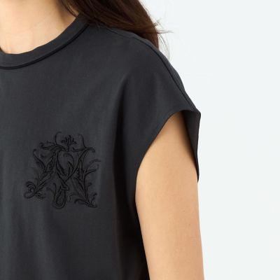 コットンジャージー　エンブレムＴシャツ