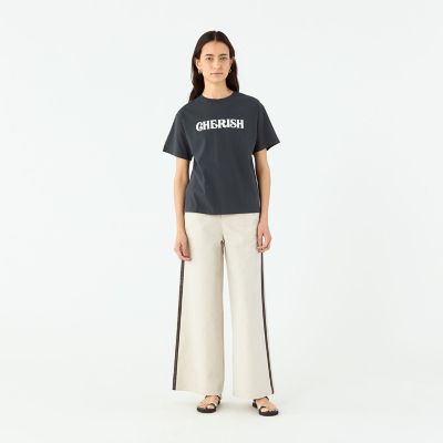 コットンロゴプリント　Ｔシャツ