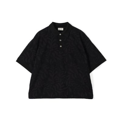 【送料無料】maison TOMORROWLAND/メゾン トゥモローランド ボタニカル ポロプルオーバー 19ブラック トップス【三越伊勢丹/公式】