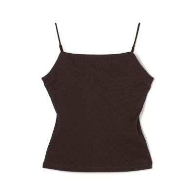 ＜maison TOMORROWLAND＞コットンリブ　カップ付きキャミソール