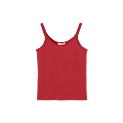 ＜maison TOMORROWLAND＞シルキーリブ　キャミソール