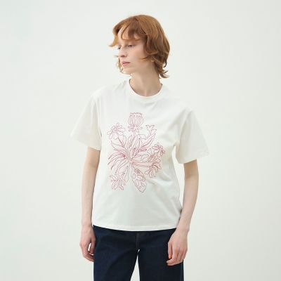 【超美品】BLiTZ　 ボタニカル　Tシャツ 半袖　Ｌ 超美品】BLiTZ ボタニカル Tシャツ 半袖 Lの通販はau PAY マーケット