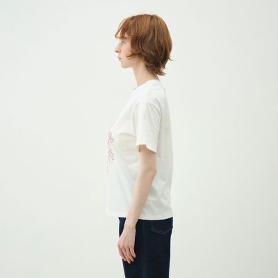 ボタニカルエンブロイダリー Tシャツ | maison TOMORROWLAND/メゾン