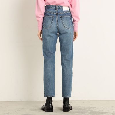 コットンストレッチデニム スリムパンツ | maison TOMORROWLAND