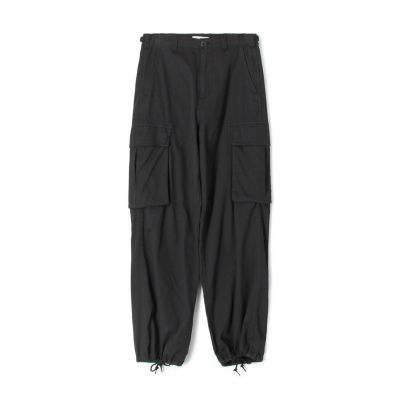 コットンピケ　カーゴパンツ