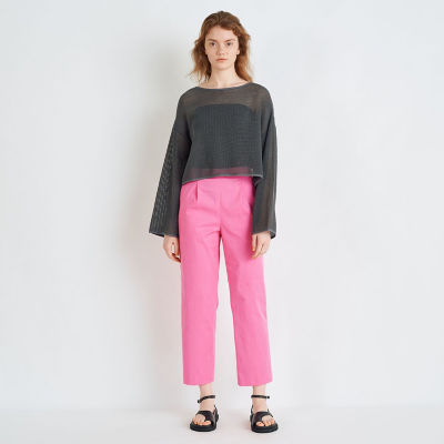 ストレッチツイル タックパンツ | maison TOMORROWLAND/メゾン