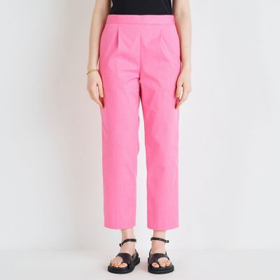 ストレッチツイル タックパンツ | maison TOMORROWLAND/メゾン