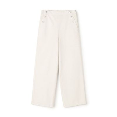 ＜maison TOMORROWLAND＞ピグメントドリルクロス　ワイドフレアパンツ