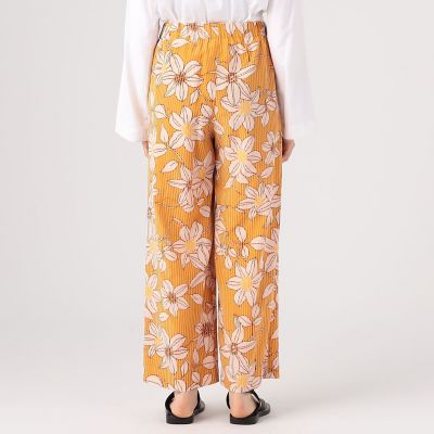 専用✨TOMORROWLAND　クレールフラワーストレートパンツ レース 花柄 専用✨TOMORROWLAND クレールフラワーストレートパンツ レース 花柄