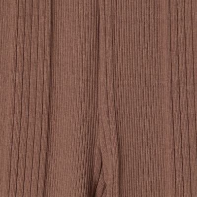 ニードルリブ　ストレートパンツ