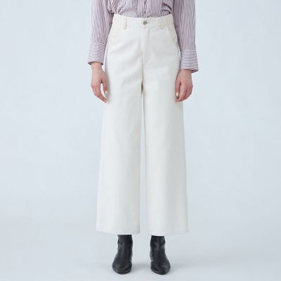 ピグメントドリルクロス　ストレートパンツ