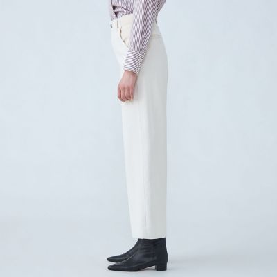 ピグメントドリルクロス　ストレートパンツ