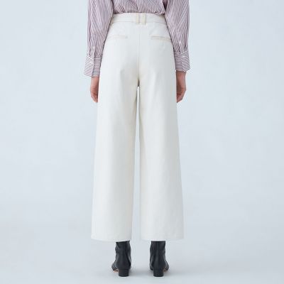 ピグメントドリルクロス　ストレートパンツ