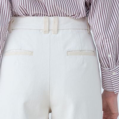ピグメントドリルクロス　ストレートパンツ