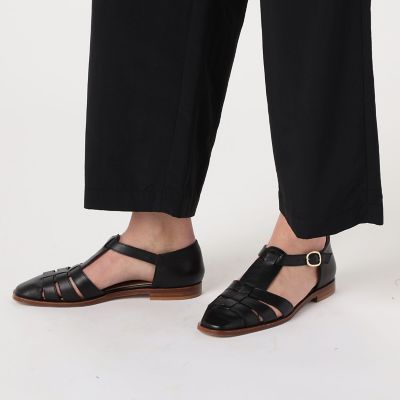 タスランタイプライター　タックワイドパンツ