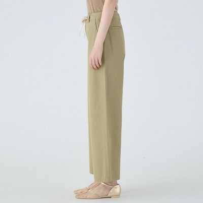 コットンサージ　ドローストリングパンツ