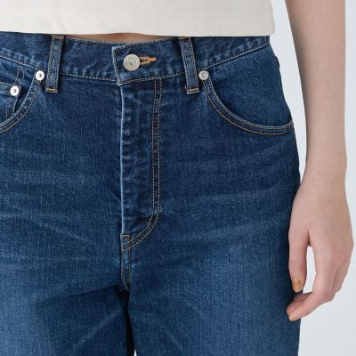 ストレッチデニム　フレアパンツ