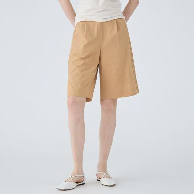 コットンジョーゼット　ハーフパンツ