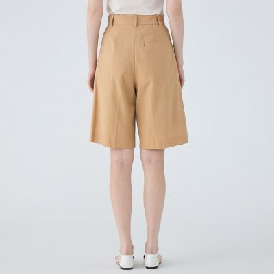 コットンジョーゼット　ハーフパンツ