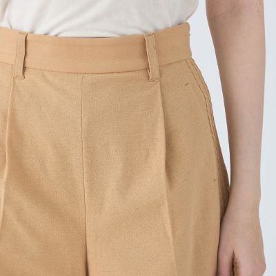 コットンジョーゼット　ハーフパンツ