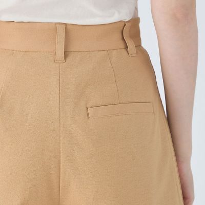 コットンジョーゼット　ハーフパンツ