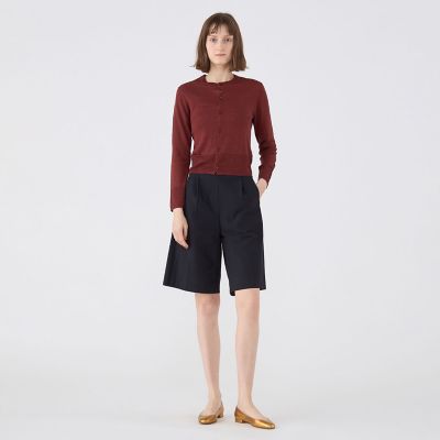 コットンジョーゼット　ハーフパンツ