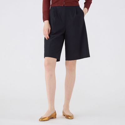 コットンジョーゼット　ハーフパンツ