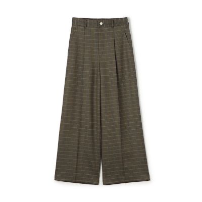 MACPHEE コットン チノ タックストレートパンツ MACPHEE（マカフィー