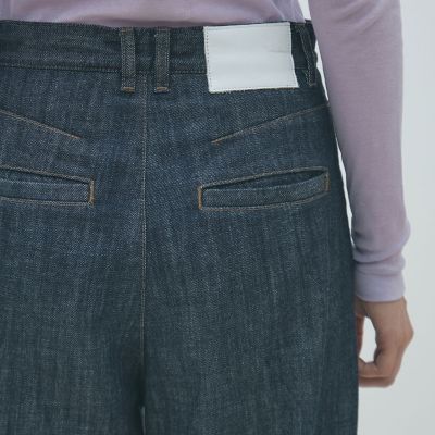 インディゴデニム ストレートパンツ | maison TOMORROWLAND/メゾン