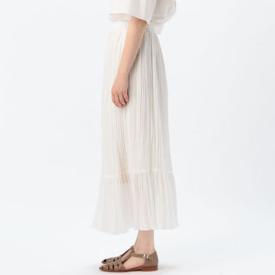 CHLOE シルクモスリン製ギャザーマキシスカート Chloé シルクモスリン製ギャザーマキシスカート | Chloé JP