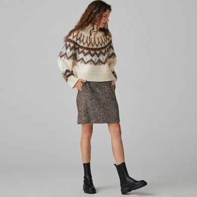 Tomorrow Land B ツィードミニスカート ヘリンボーンツイード ミニスカート | maison TOMORROWLAND/メゾン