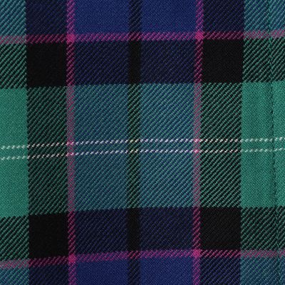 ウールブライトチェック　ギャザーロングスカート