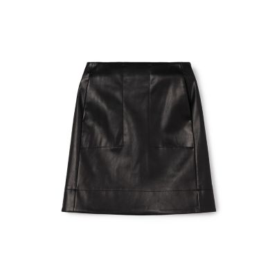 ＜maison TOMORROWLAND＞レザーライクミニスカート