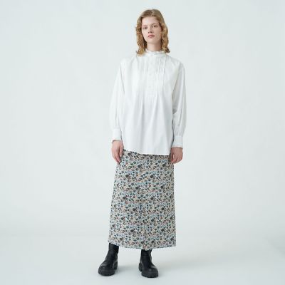 フローラルゴブラン Iラインマキシスカート | maison TOMORROWLAND  